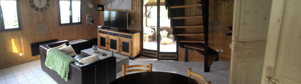 Chalet Bord De Mer Lingreville Extérieur photo