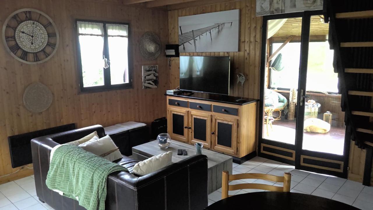 Chalet Bord De Mer Lingreville Extérieur photo